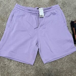 H&M purple shorts size large